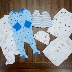 Newborn Boy Lot Sleepers